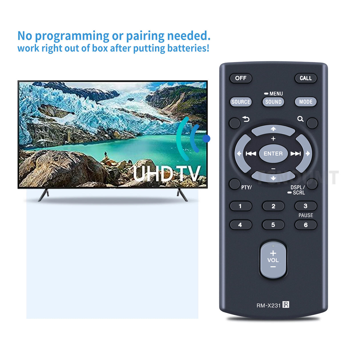 RM-X231 For Sony Disc Player Remote Control MEXN5100BT WX-900BT WXGS920BH