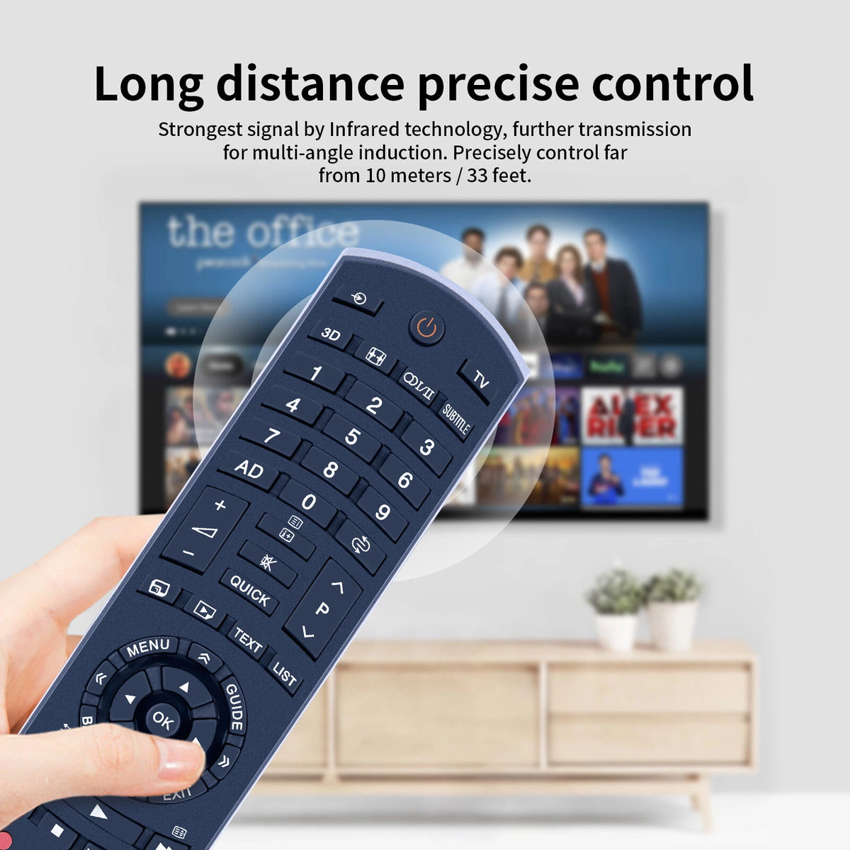 RM-L1178 Remote Control For Thoshiba TV CT-90366 CT-90367 CT-90368 CT-90369