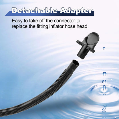 11830 Spa Cover Inflation Hose Replacement for Intex Pure Hot tub Black