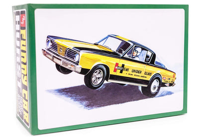 AMT Skill 2 Model Kit 1966 Plymouth Barracuda Funny Car Hemi 1/25 scale, Gold