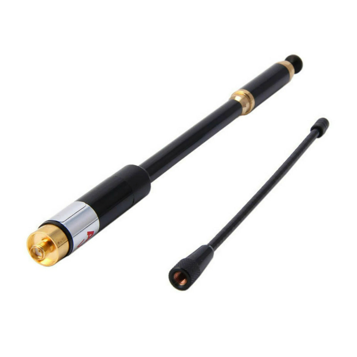50ohm Telescopic AL-800 Dual Band VHF UHF SMA-F Antennas For BaoFeng UV-9R Radio