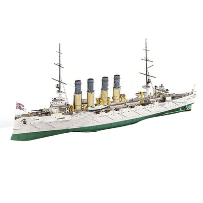 Russian Varyag Protective Cruiser Paper Unassembled DIY Model Gift for Kids