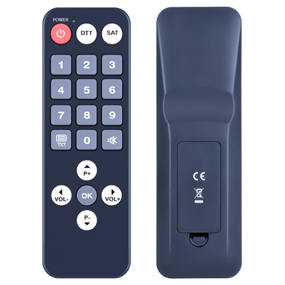 Replacement Remote Control For TeleSystem PALCO32 FL09 TV LED TSLS09