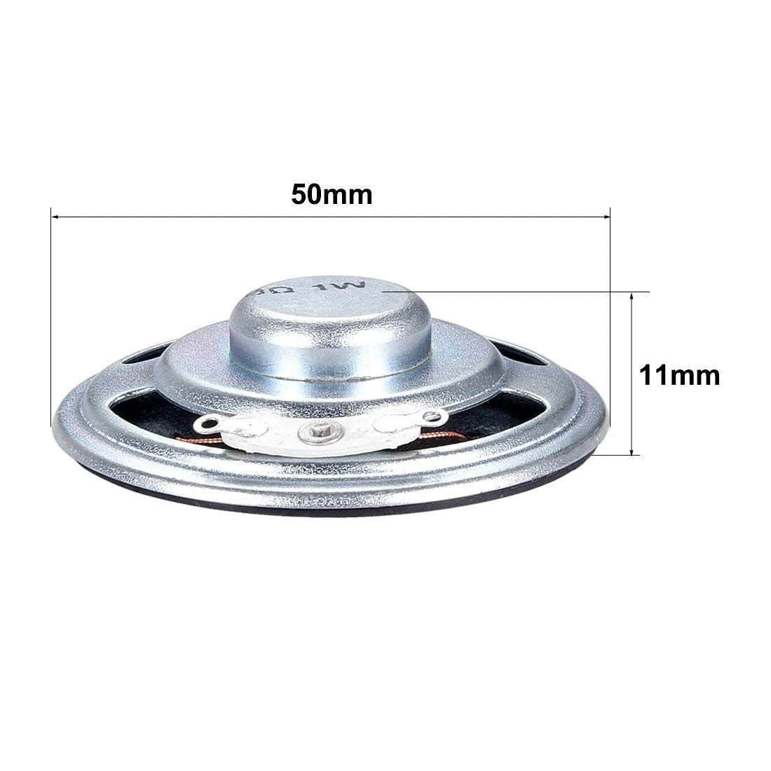 uxcell 1W 8 Ohm DIY Speaker 50mm Round Shape Replacement 1w 8 ohm 2pcs