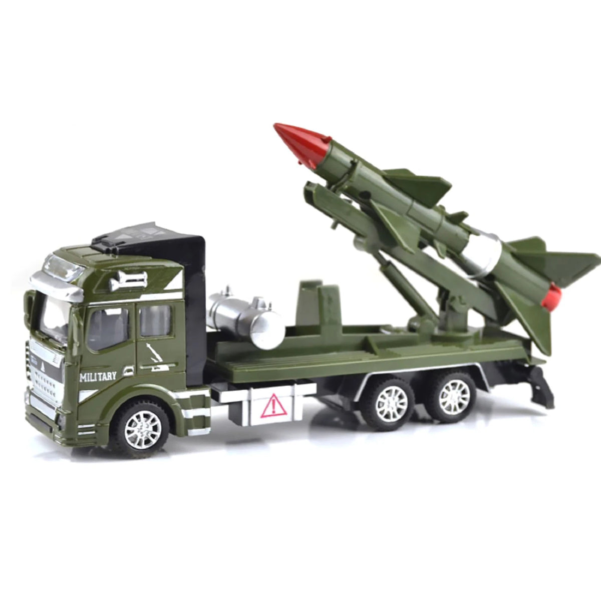 1:64 Pull Back Military Truck Car Model Collection Vehicle Toy Kids Gift Display