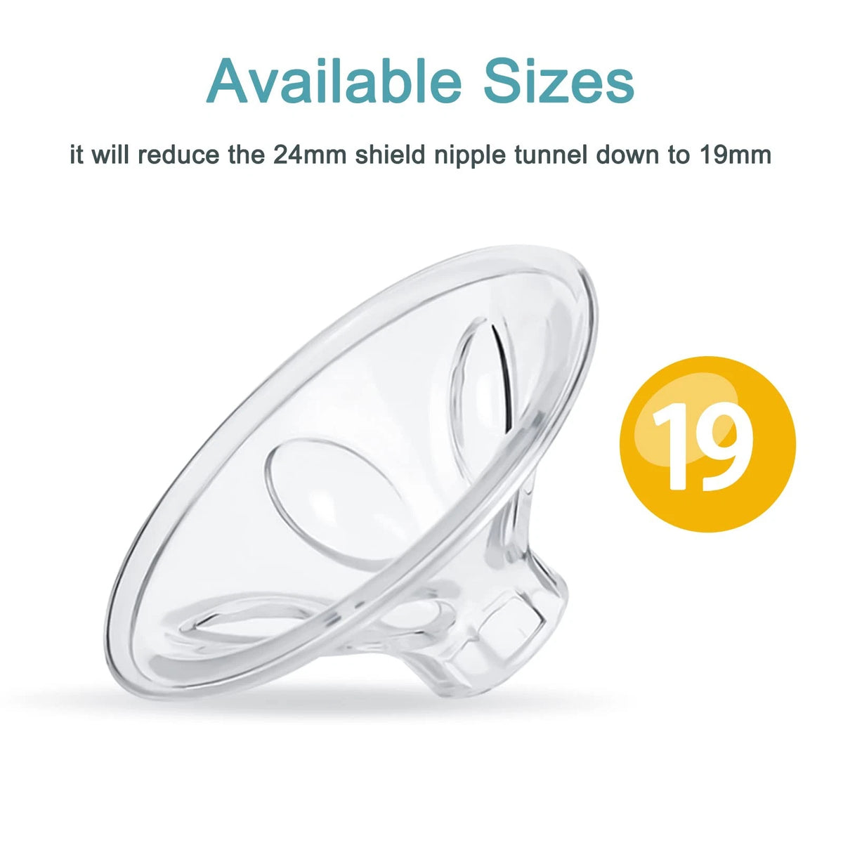 Flange Massage Cushions 19mm Compatible 2 Count (Pack of 1),