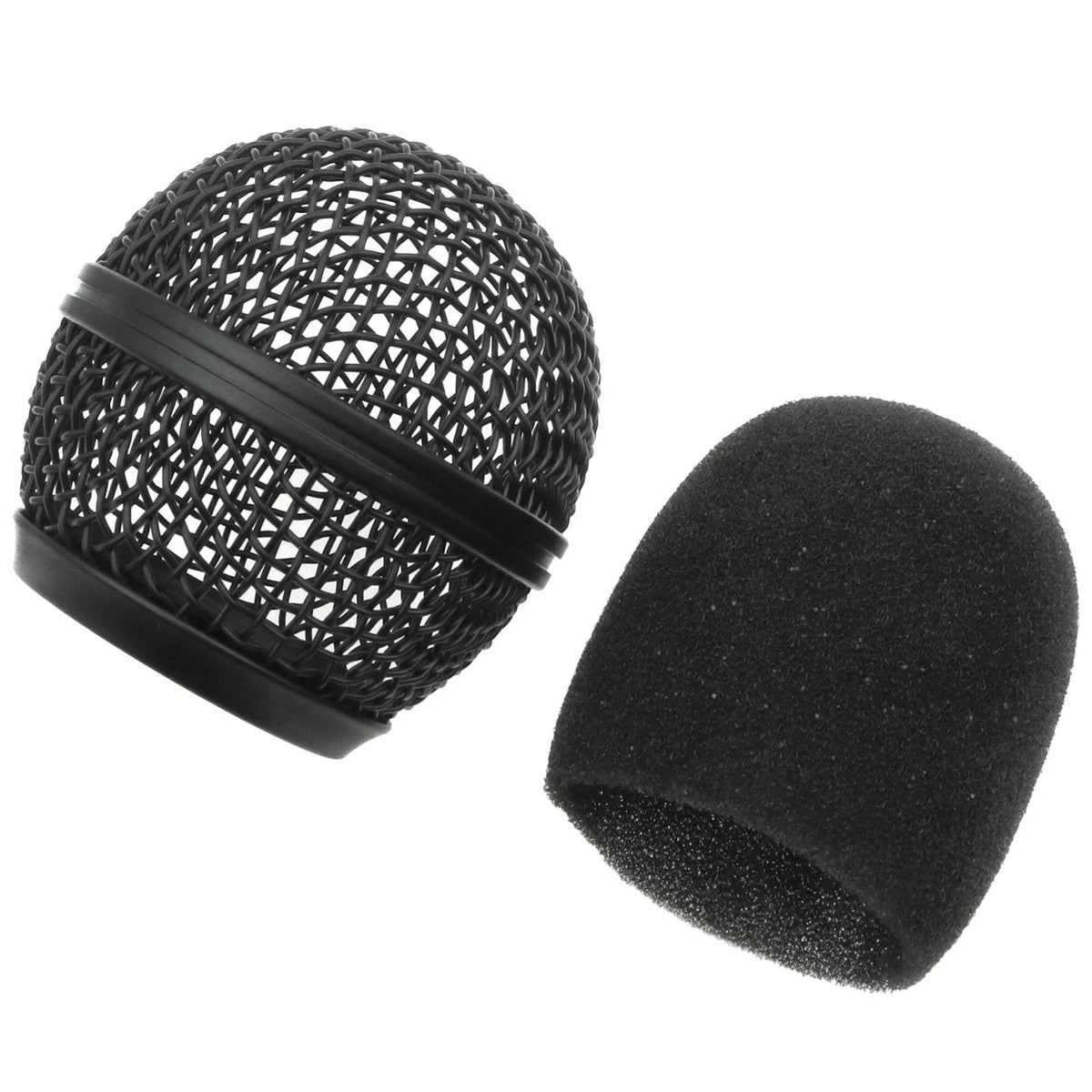 safycaby 2 PCS Microphone Ball Head Mesh Grill SM58 Head...