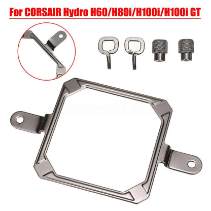 FM3 AM3 AM4 Cooler Mounting Bracket For Corsair Hydro H60 H80i H100i H110i GT d