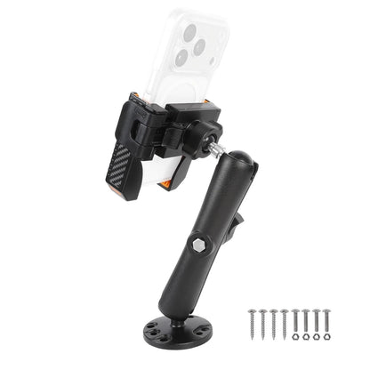 xik Universal Phone Mount Holder for Boat Car Truck Motorcycle UTV - Black