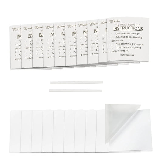 10Leccion 20 Pack of TPU Pool Patch Repair Kit for Air 20 Packs, transparent