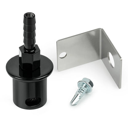 Fuel Tank Vent Rollover Valve Kit 19-174 For Holley Sniper EFI Upgrade Black