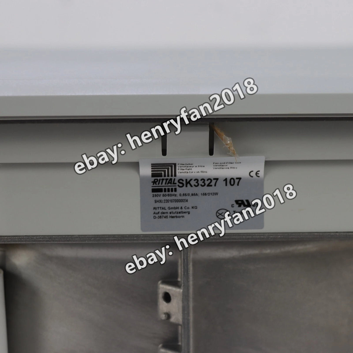 Rittal SK 3327107 230VAC Filter Unit 155/212W SK3327107 SK 3327 107 SK3327.107