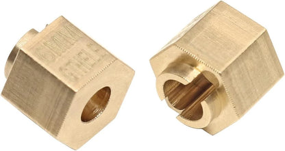Brass Wheel Hex Hub 6mm(+1.5mm) Extenders Adaptor Set for 1/18 TRX4M 6MM