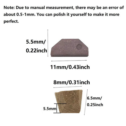 TUOREN 2 Hanks Violin Bow Hair Replacement Kit Include 2Pcs Cork Plugs...