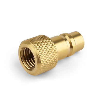 R134a Low-Side Metering Tank Adapter for Robinair 19590 Fast Recovery Connector