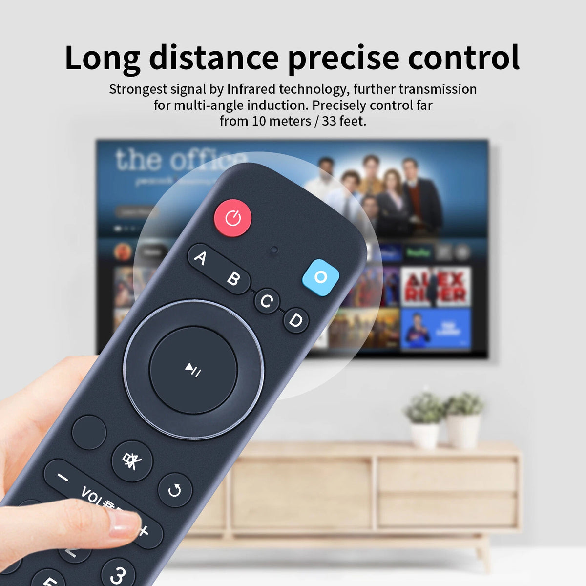 Replace Remote Control For Adcom GFP-710 2-Channel Analog Stereo Preamplifier