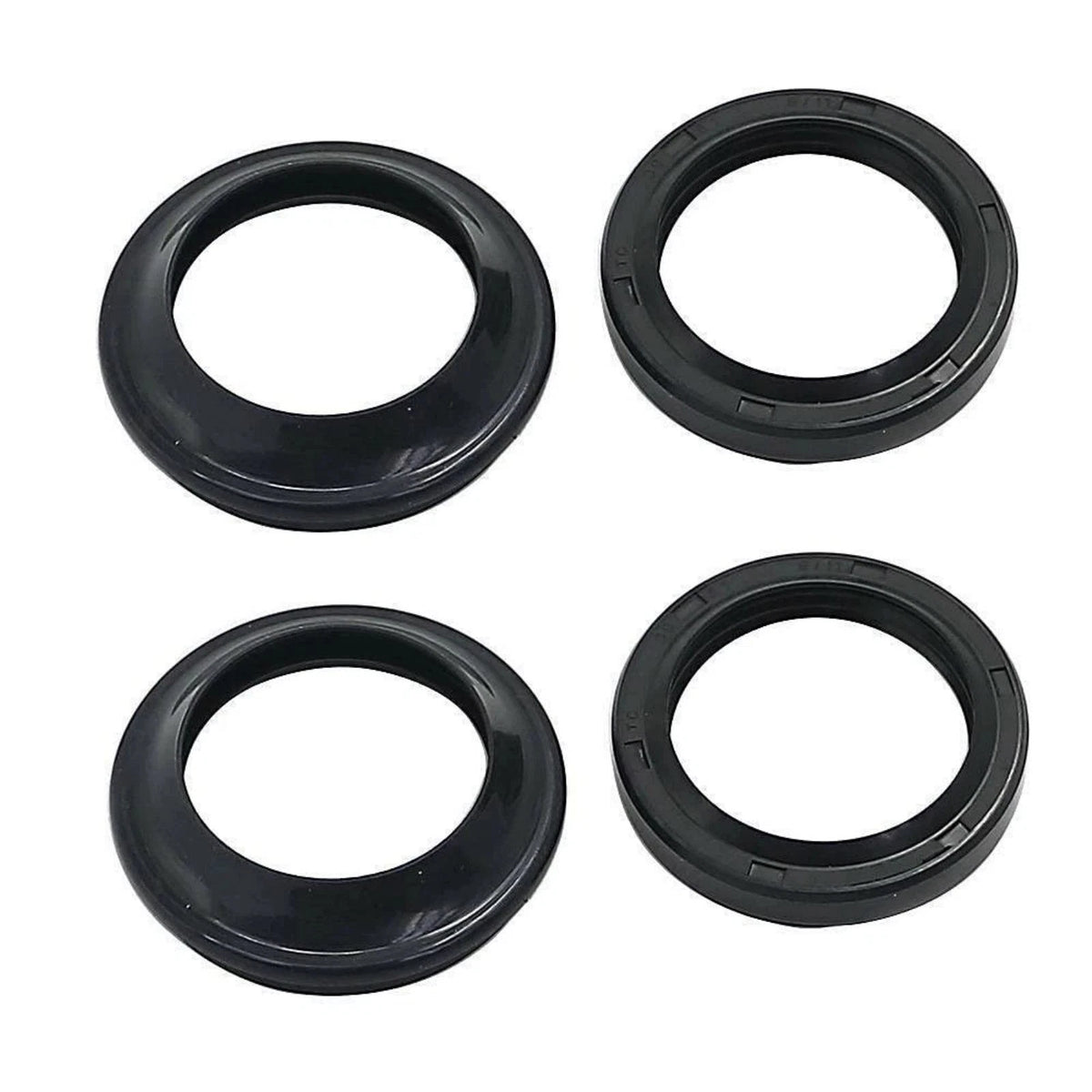 2PCS Durable Fork Dust Seal Kit Replacement for Buell Lightning XB9S Firebolt