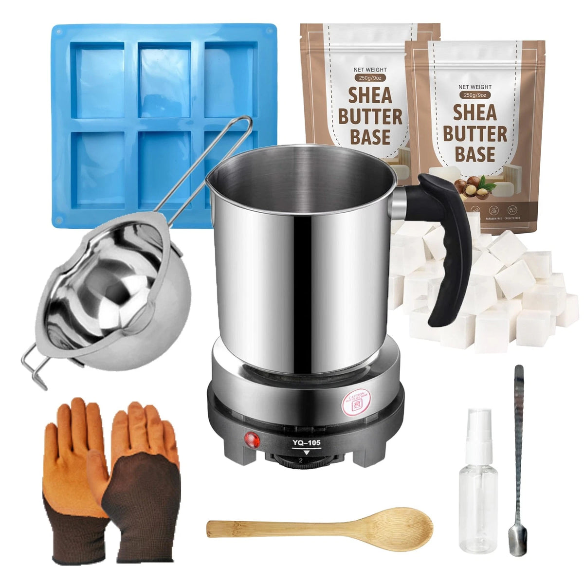 LFISGNN Soap Making Kit with Electronic 10 cm x 10 x 4 cm, Basic