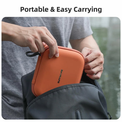 FSIDIWT Storage Bag for DJI Neo 2, Portable Travel Case Small, Orange