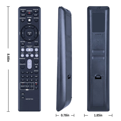 AKB70877943 Remote Control For LG DVD Micro Hi-Fi System FB166 FB165DAB