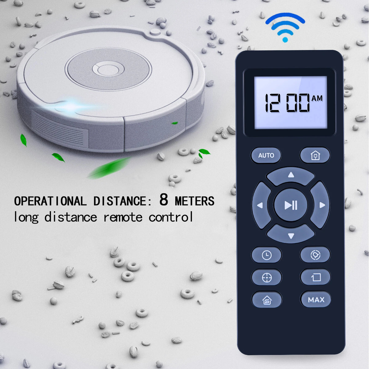 Remote Control For UONI S860 X6S Kyvol Cybovac E20 E30 E31 D3 Vacuum Cleaner