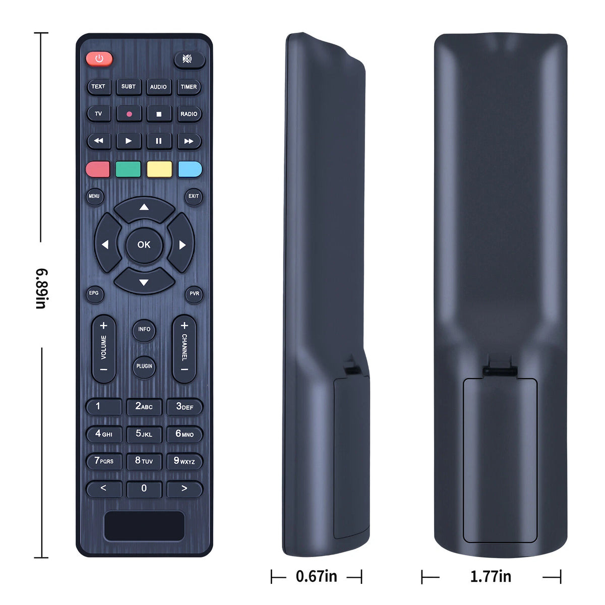 Remote Control For Amiko DVB-T2,Viper Combo,Viper Slim DVB-S2,VIPER-T2C