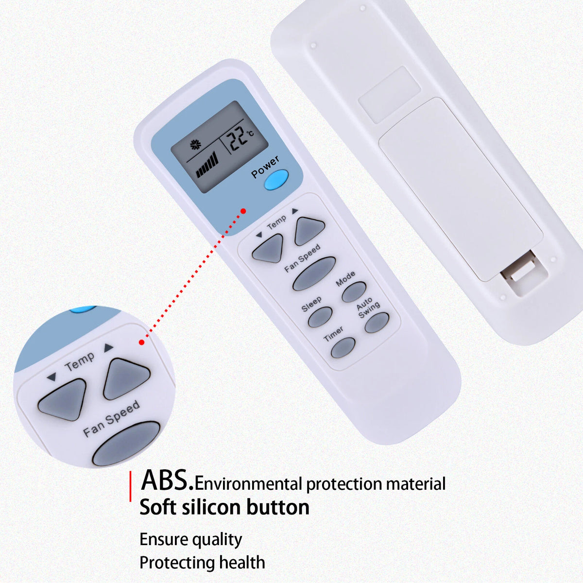 AKB73616103 Remote Control For Friedrich Window Air Conditioner 6711A20103Q