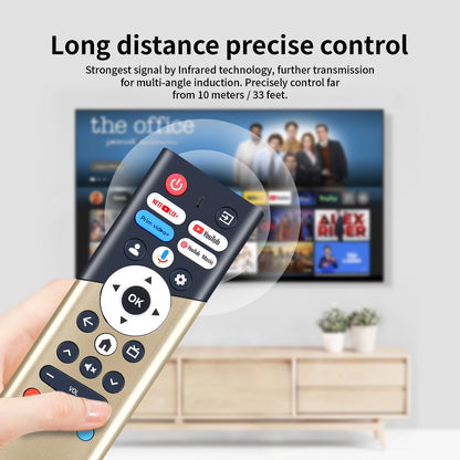 Voice Remote Control For Dijitsu TV 58DG22000 75DG22000 86DG22000