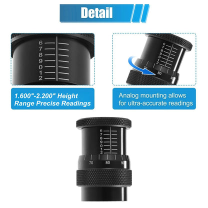 Valve Spring Installed Height Measurement Tool 1.600"-2.200" Micrometer Gauge