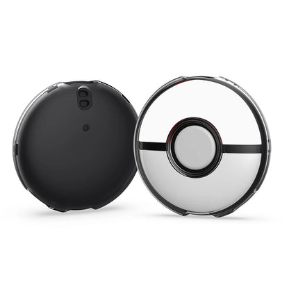 Transparent Protective Case+4 Adhesive Pads+Hand Strap for Pokémon GO Plus+ F