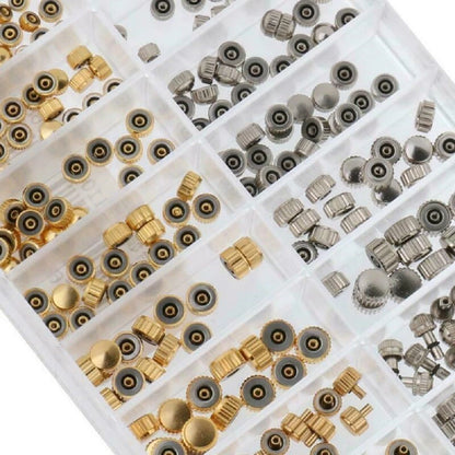 Multi Sizes Copper Quartz Watch Stem Crown Repair  Assortment Watchmaker Tool D
