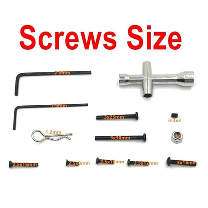 Screw Kit Parts for Hyper Go H14BM Screws Replacement,for MJX Go...