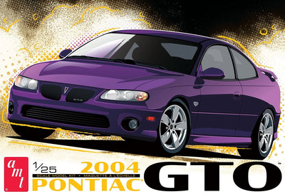 AMT 2004 Pontiac GTO 1:25 Scale Model Kit White