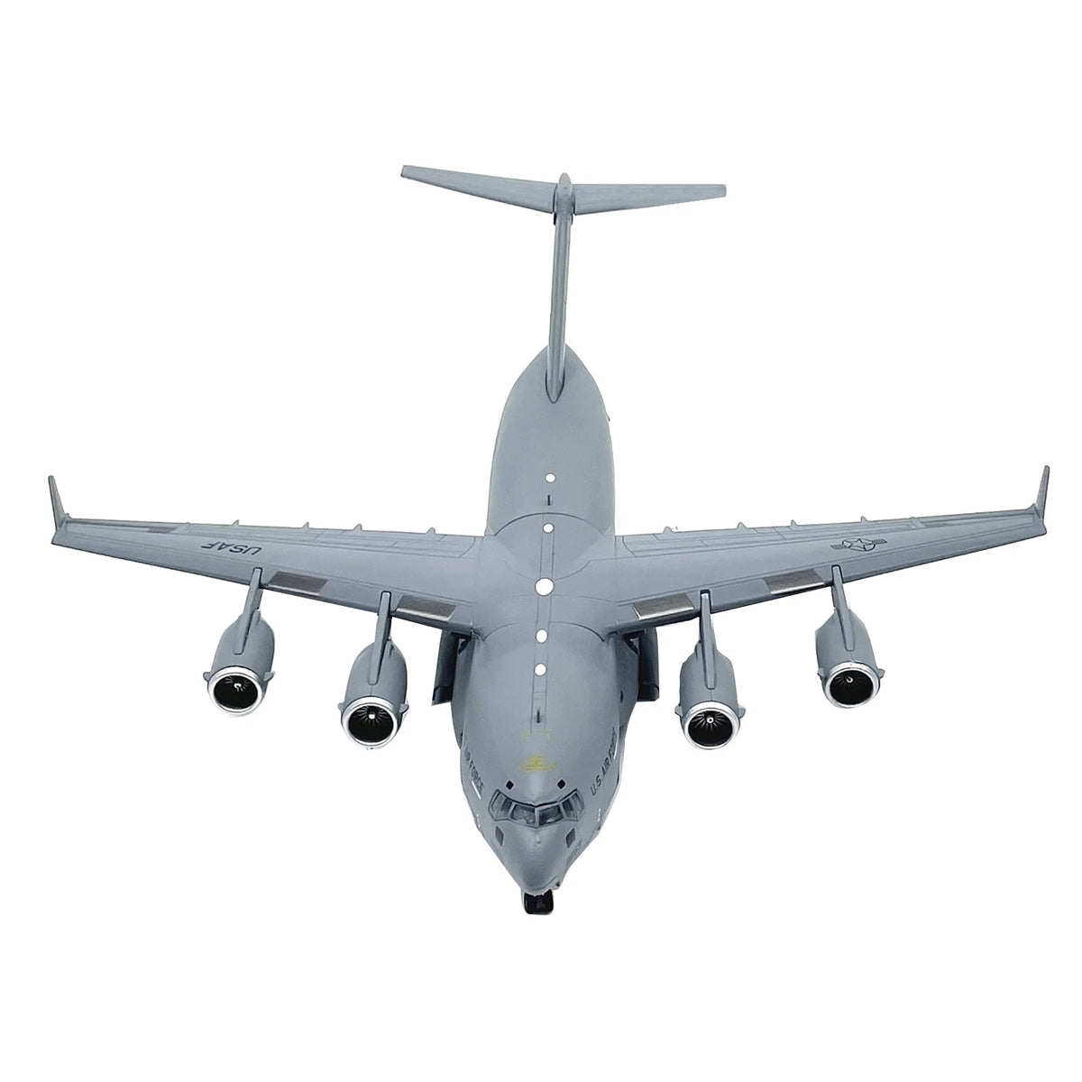 1/200 Scale Alloy C-17 Model For US Air Force Globemaster III Transport Plane