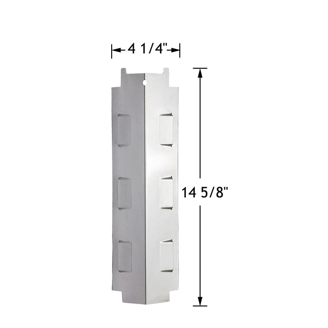 YIHAM Gas Grill Replacement Parts Stainless Steel Heat Plate Shield, 14 5/8