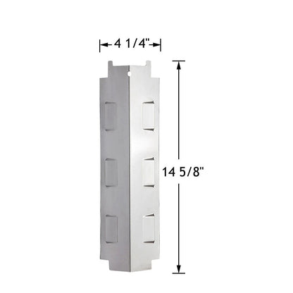 YIHAM Gas Grill Replacement Parts Stainless Steel Heat Plate Shield, 14 5/8