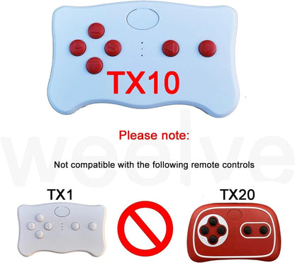 weelye (TX10) red Button 2.4G Bluetooth Remote Control, No Universal,for...