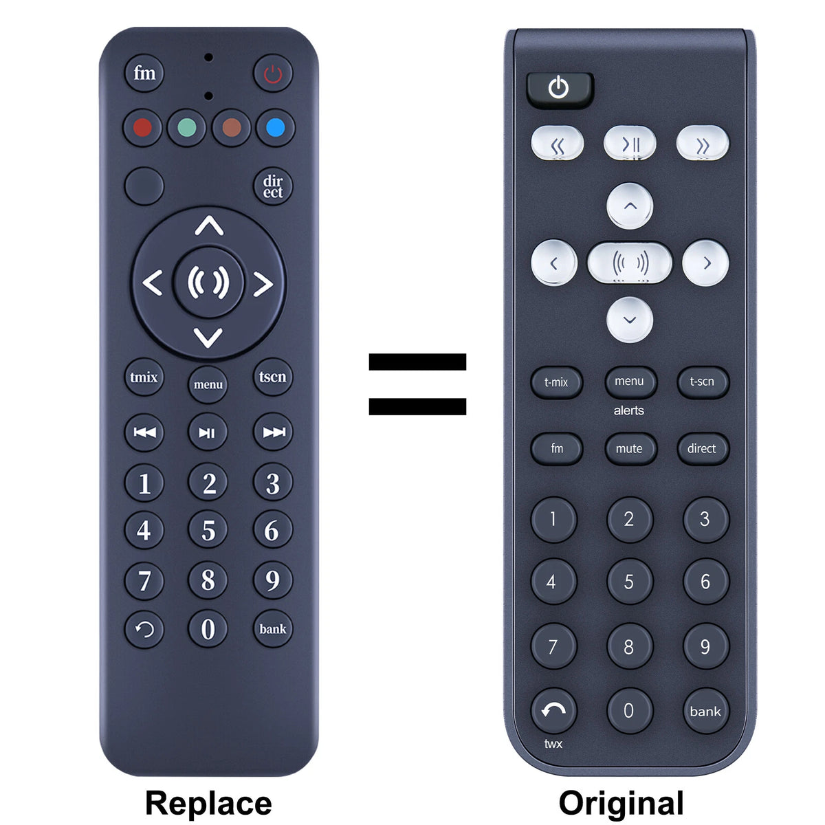 For SiriusXM Replacement Universal Remote Control XDPR2 v2.0