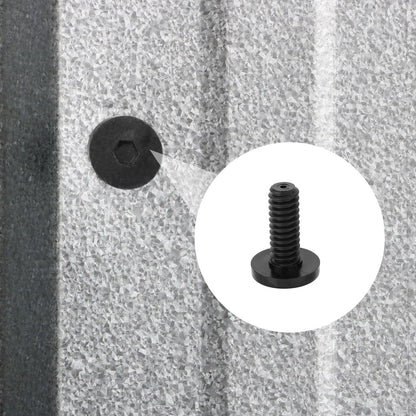 20pcs Long Bolts Compatible with Suncast, Black Durable Size 2, black