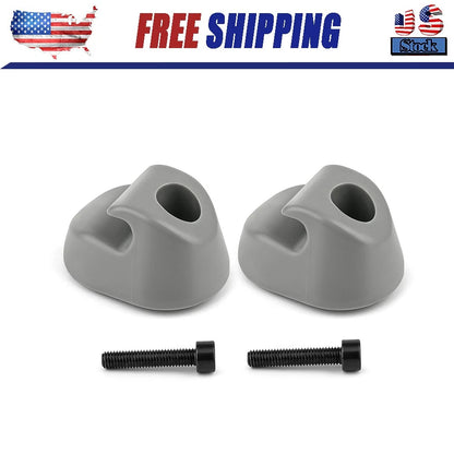 2PCS S16-1023-661 Sunvisor Clip Gray For Kenworth Peterbilt Interior