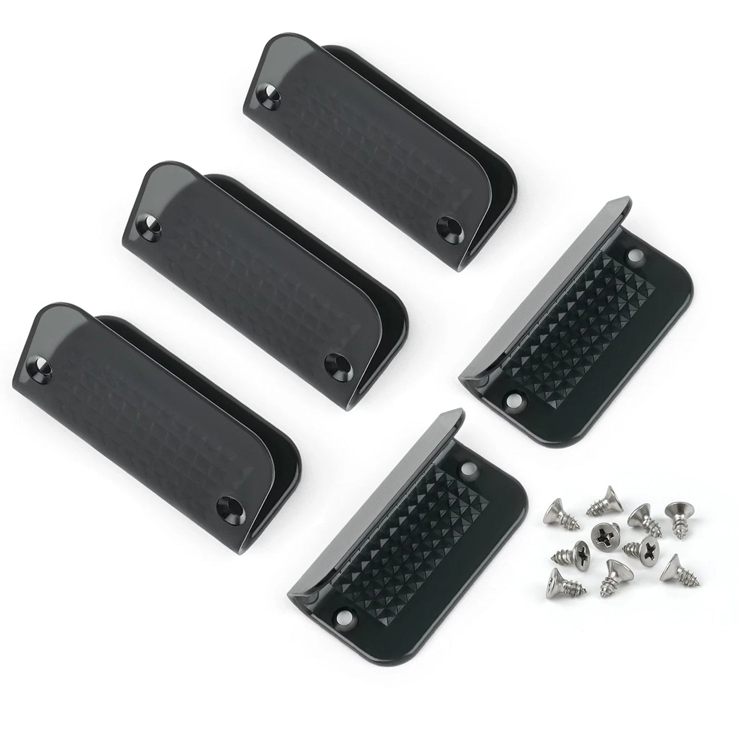 Fits Lund Cab Moon Sun Visor Replacement Light Lens Lenses Smoked -5PCS