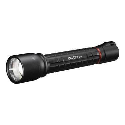 Coast XP14R 4500 Lumen USB-C Rechargeable LED Flashlight with Slide Black