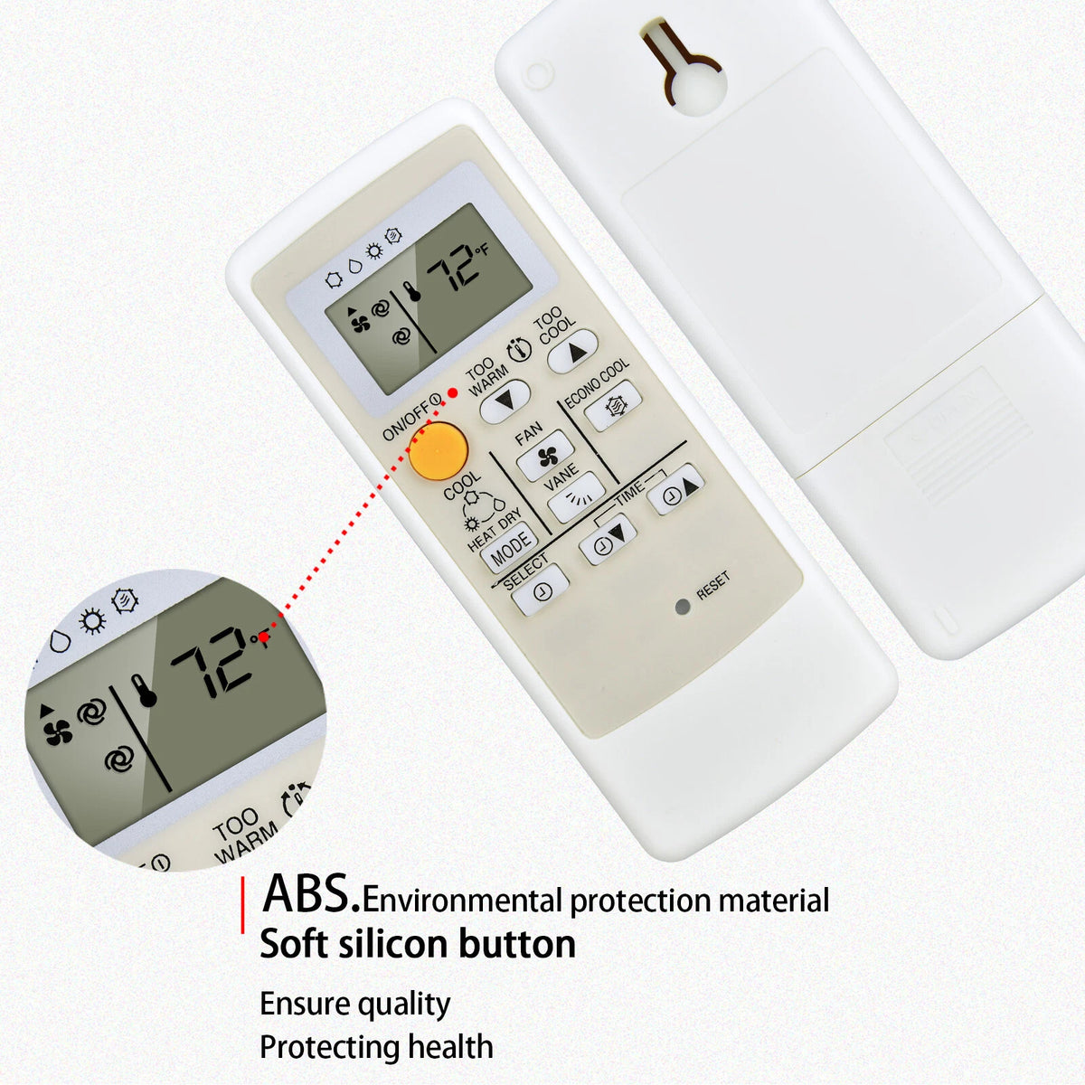 Remote Controller For Mitsubishi Electric Air Conditioner MS16A