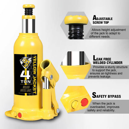 YELLOW JACKET 4 Ton Muti-Directional Welded 4 ton muti-directional, yellow