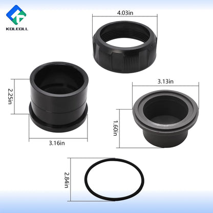KOLEOLL R0452100 Universal Union Replacement Kit Black