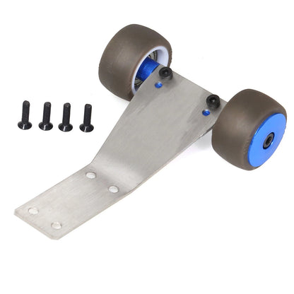 Black Metal Wheelie Bar Upgraded Parts For ARRMA 1/18 Granite Grom RC Car E