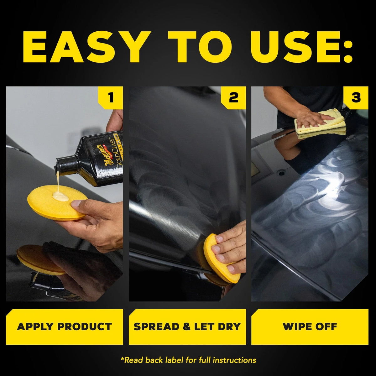 Meguiar's Gold Class Carnauba Plus Premium 16 Fl Oz (Pack of 1), No Color