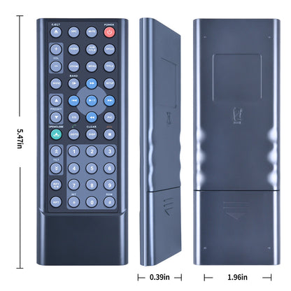 For JENSEN Replacement Remote Control UV9, UV10, VM9214, VM9214BT