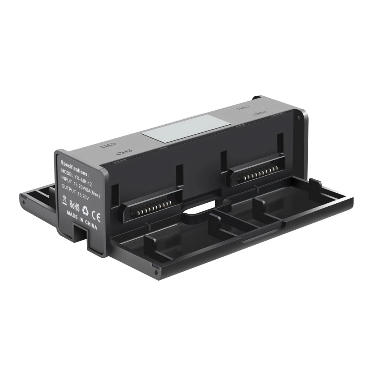 4 Battery Ports LED Display Charger Charging Hub For DJI Mavic Air 2 Drone e