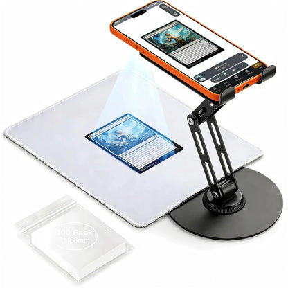 Card Scanner TCG, Foldable Trading Setup & Black